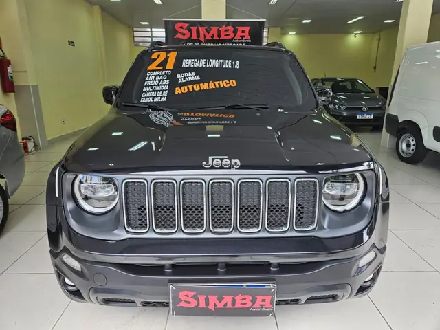 Carro Jeep Renegade 2021 Longitude 1.8 4x2 (Aut) (Flex)