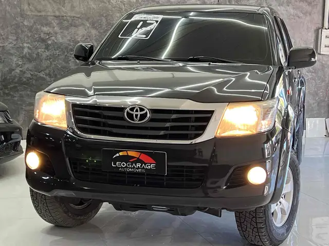 Carro Toyota Hilux Cabine Dupla 2012 Hilux 2.7 SR CD 4x2 (Flex) (Aut)