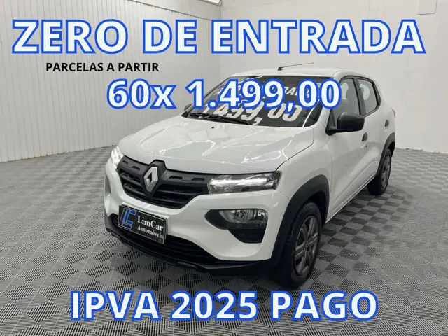 Carro Renault Kwid 2023 Zen 1.0 12v SCe (Flex)