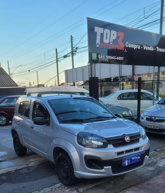 Carro Fiat Uno 2018 Drive 1.0 Firefly (Flex)