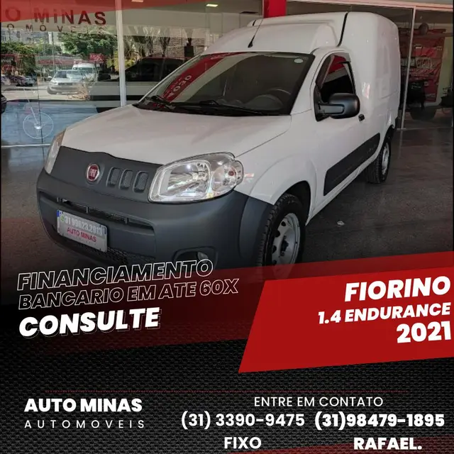 Carro Fiat Fiorino 2021 Endurance 1.4