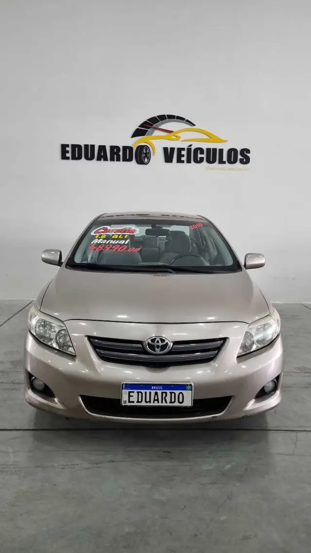 Carro Toyota Corolla 2010 Sedan GLi 1.8 16V (flex)