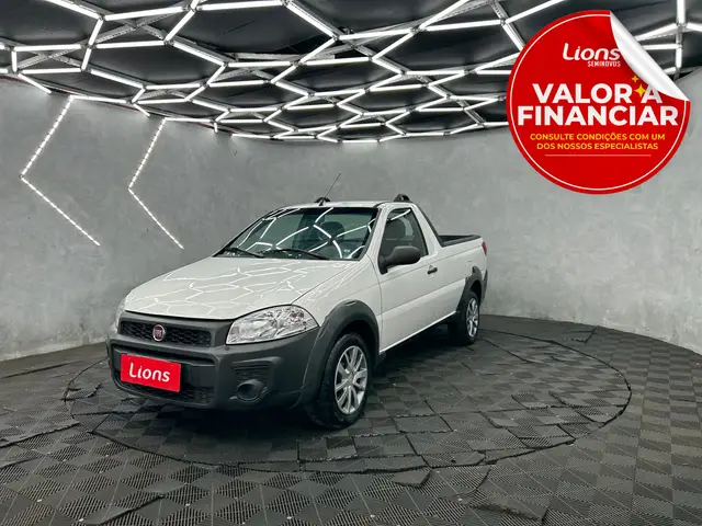 Carro Fiat Strada 2020 Hard Working 1.4 (Flex) (Cabine Dupla)