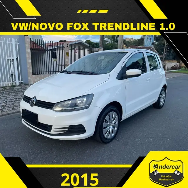 Carro Volkswagen Fox 2015 Trendline 1.0 TEC (Flex)