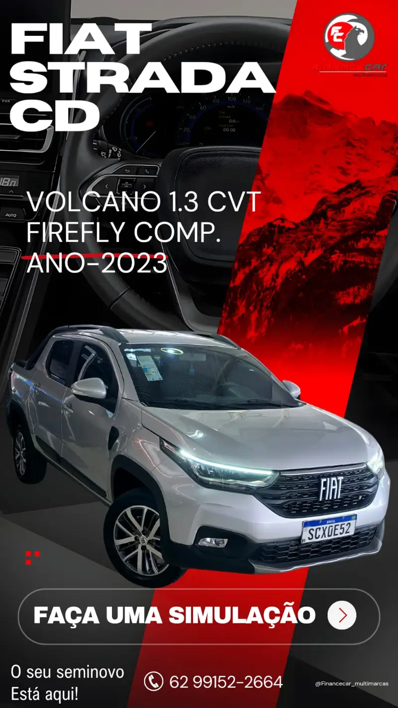 Fiat Strada Volcano 1.3 8V CD AT