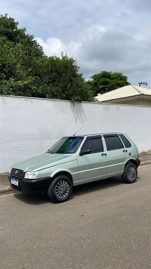 Carro Fiat Uno Mille 2008 Fire 1.0 (Flex)