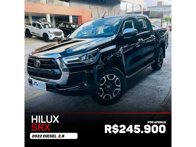 Carro Toyota Hilux Cabine Dupla 2022 SRX 2.8 TDI CD 4x4 (Aut)
