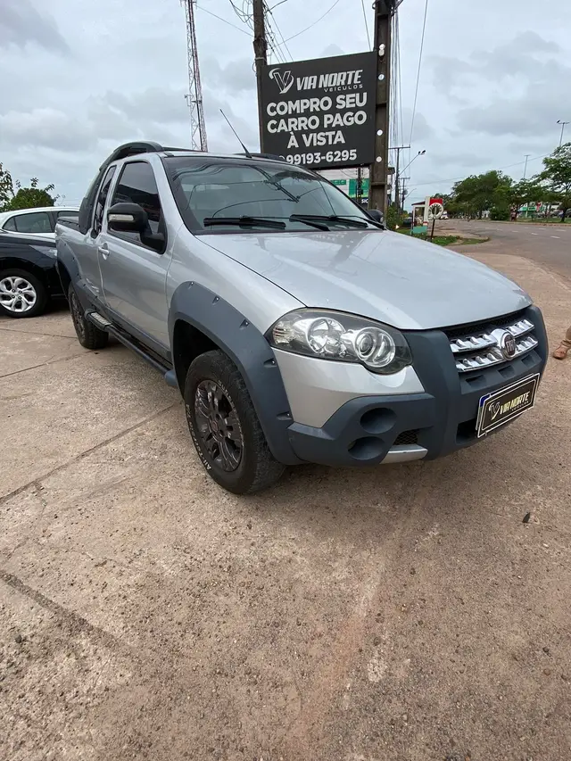Carro Fiat Strada 2009 Adventure 1.8 8V (Flex) (Cabine Dupla)