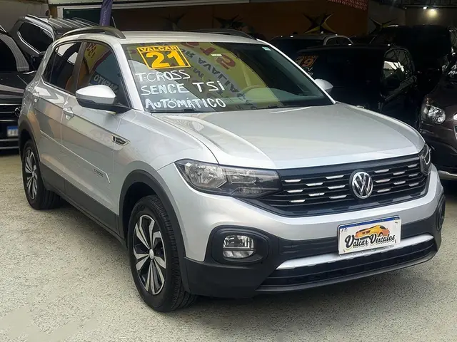 Carro Volkswagen T-Cross 2021 1.0 200 TSI Sense (Aut) (Flex)
