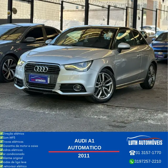 Carro Audi A1 2011 1.4 TFSI Attraction S Tronic