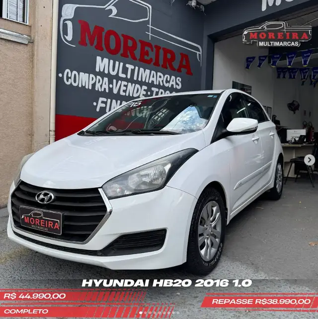 Carro Hyundai HB20 2016 1.0 Comfort (Flex)