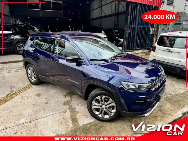 Carro Jeep Compass 2024 Longitude 1.3 T270 (Aut) (Flex)