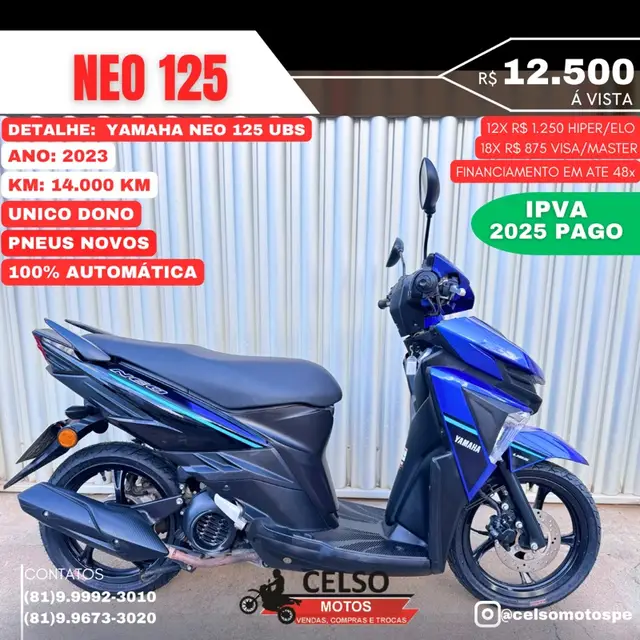 Carro Yamaha Neo 125 2023 UBS