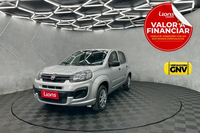 Carro Fiat Uno 2020 Attractive 1.0 8V (Flex) 4p