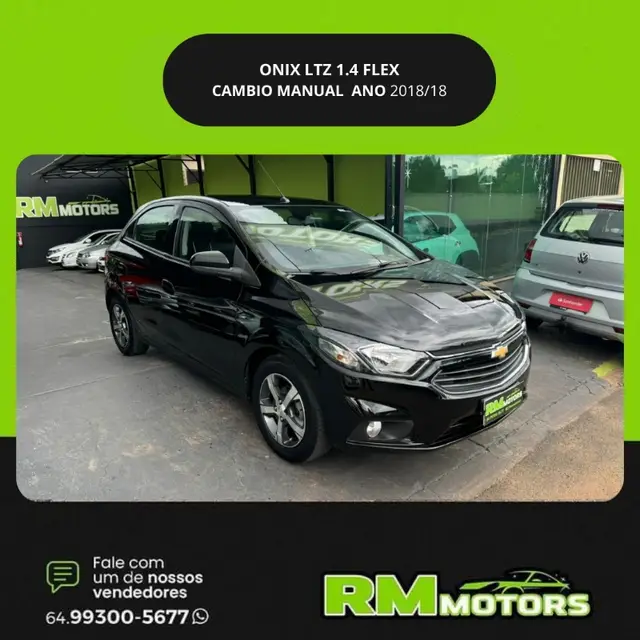 Carro Chevrolet Onix 2018 1.4 LTZ SPE/4