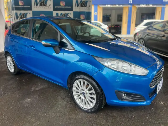 Carro Ford New Fiesta Hatch 2014 New Fiesta Titanium 1.6 16V