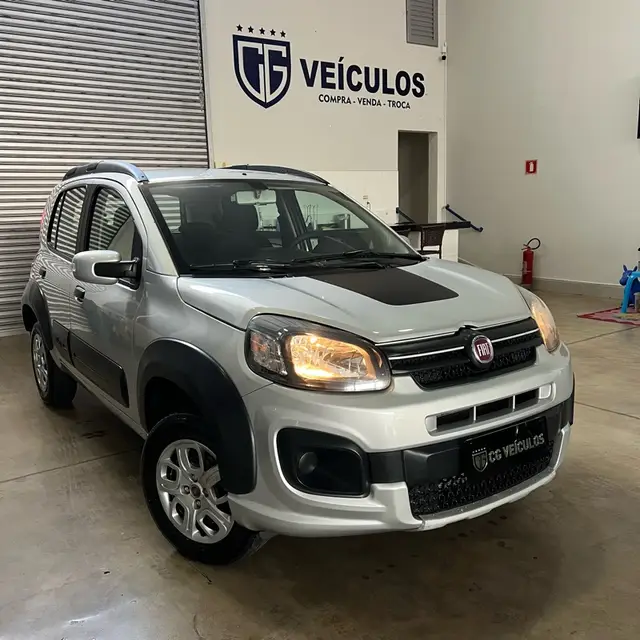 Carro Fiat Uno 2018 Way 1.0 Firefly (Flex)