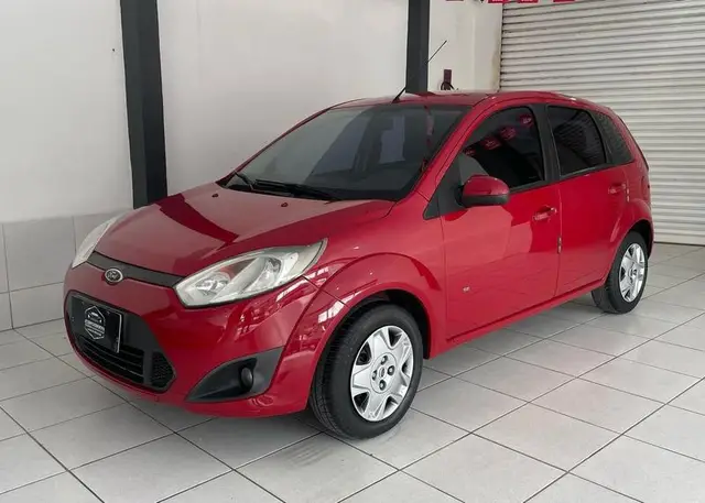 Carro Ford Fiesta Hatch 2014 SE 1.0 RoCam (Flex)