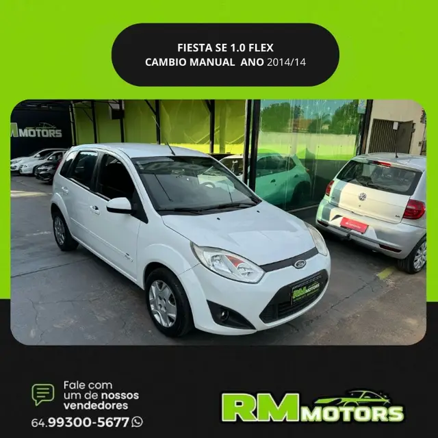 Carro Ford Fiesta Hatch 2014 S Rocam 1.0 (Flex)