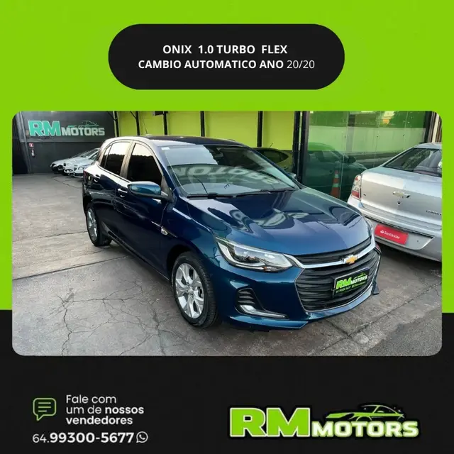 Carro Chevrolet Onix 2020 Premier II 1.0 Turbo (Flex) (Aut)