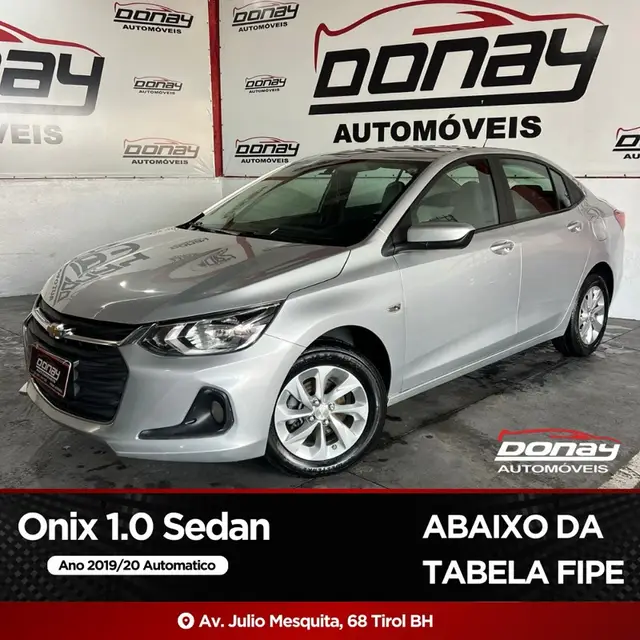 Carro Chevrolet Onix Plus 2020 1.0 Premier Turbo Flex (Aut)