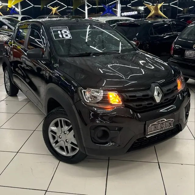 Carro Renault Kwid 2018 Life 1.0 12v SCe (Flex)