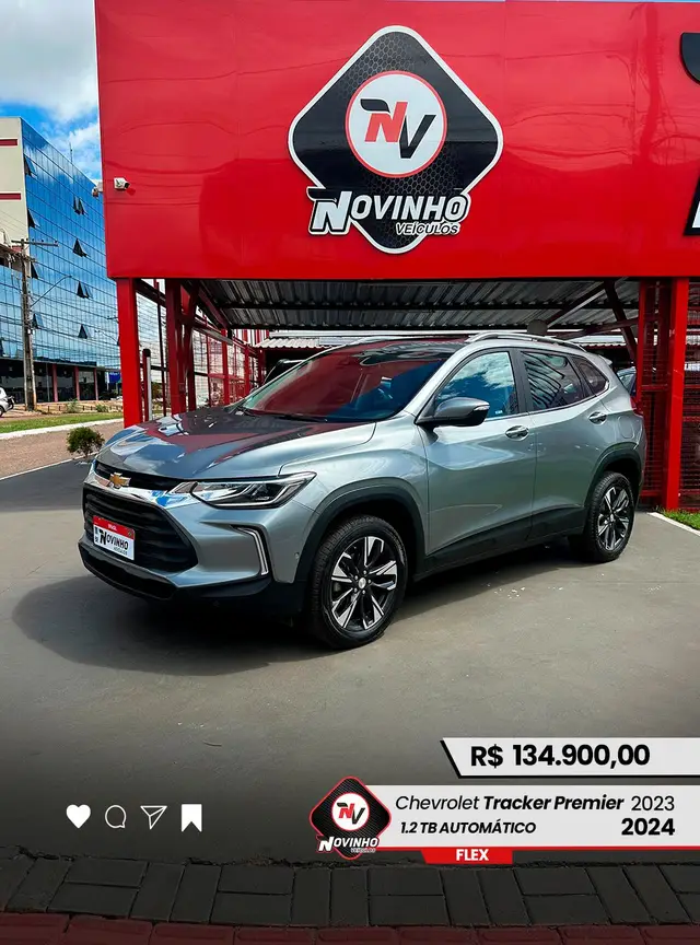 Carro Chevrolet Tracker 2024 Premier 1.2 Turbo (Aut.)