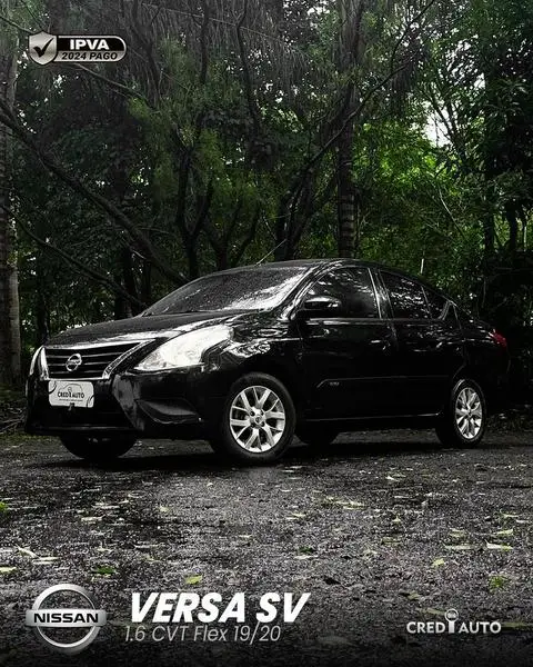 Carro Nissan Versa 2020 1.6 16V SV FlexStart CVT (Flex)