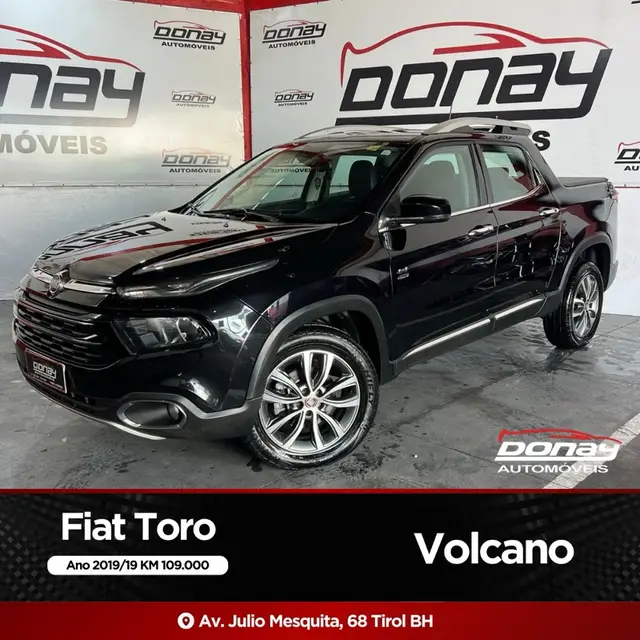 Carro Fiat Toro 2019 Volcano 2.0 diesel AT9 4x4