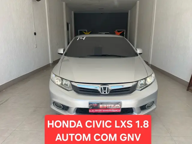 Carro Honda Civic 2014 New  LXS 1.8 16V i-VTEC (Aut) (Flex)