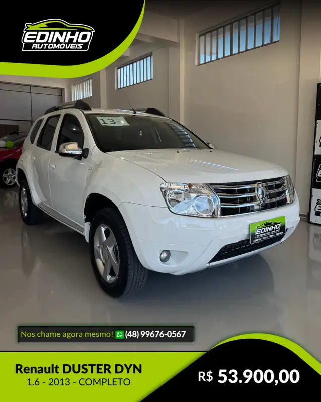 Carro Renault Duster 2013 1.6 16V Dynamique (Flex)