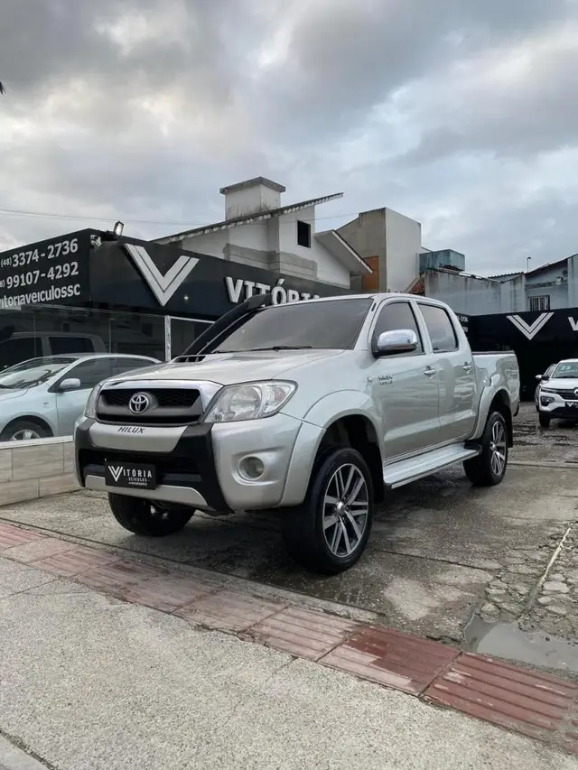 Carro Toyota Hilux Cabine Dupla 2010 Hilux SRV 4X4 3.0 (cab dupla) (aut)