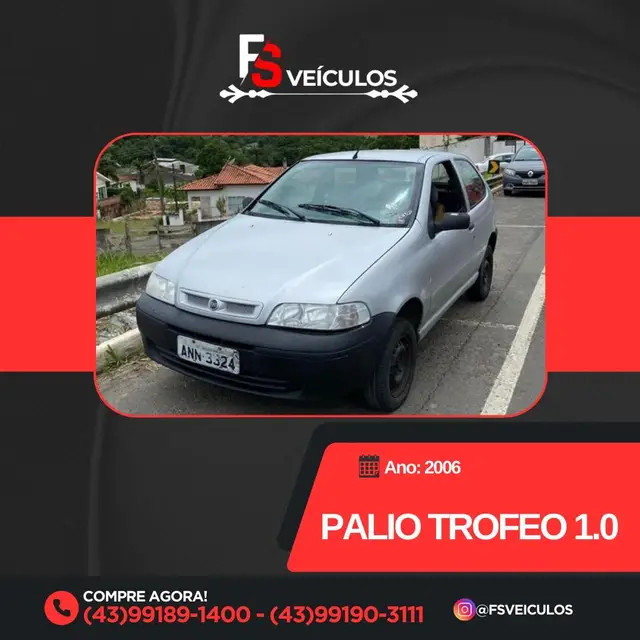 Carro Fiat Palio 2006 Fire 1.0 8V (Flex) 2p