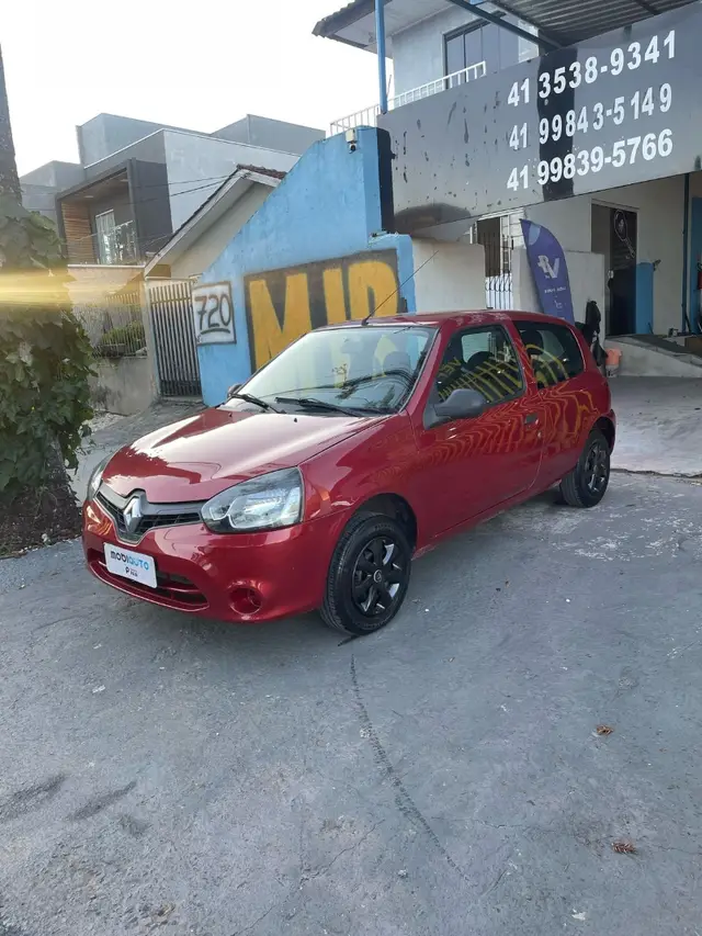 Carro Renault Clio 2013 Authentique 1.0 16V (Flex) 2p