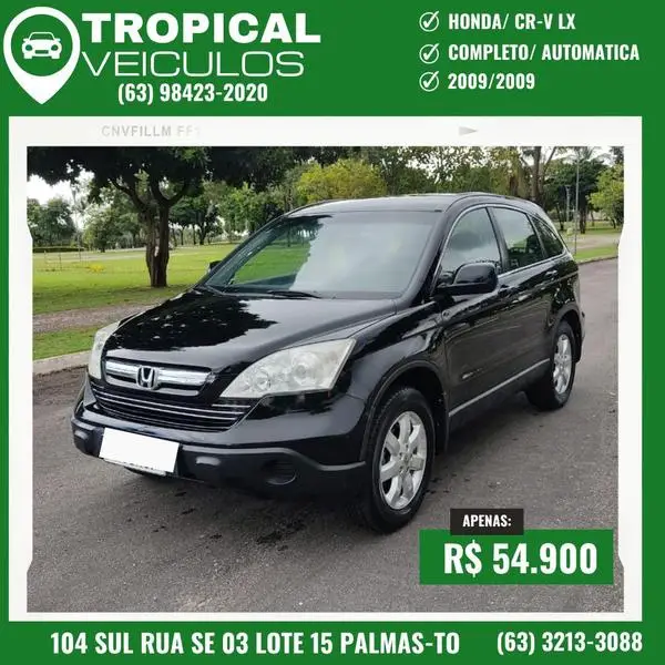 Carro Honda CR-V 2009 LX 2.0 16V