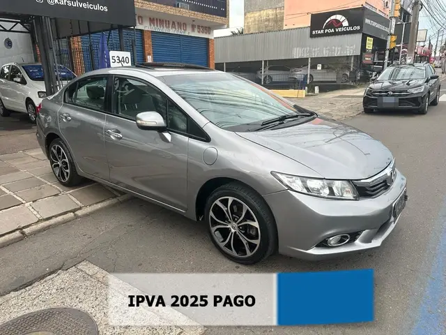 Carro Honda Civic 2013 New  EXS 1.8 16V i-VTEC (Aut) (Flex)