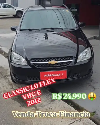 Carro Chevrolet Classic 2012 LS VHC E 1.0 (Flex)