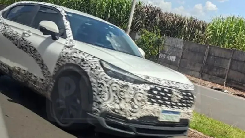 Novo Honda HR-V 2026 é flagrado e manterá receita de lançamento contra rivais