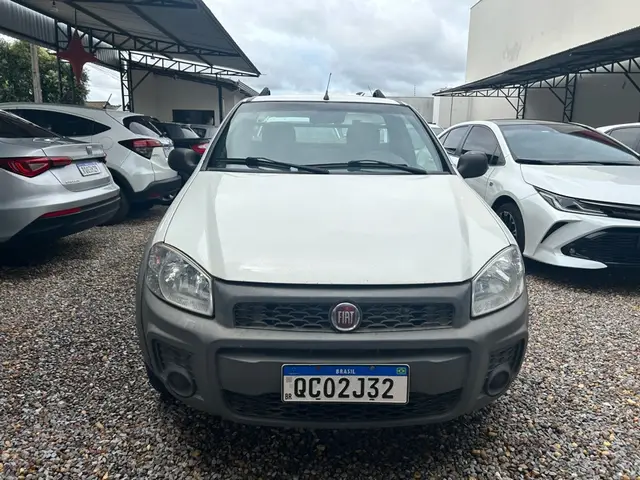 Carro Fiat Strada 2018 Hard Working 1.4 (Flex) (Cabine Simples)