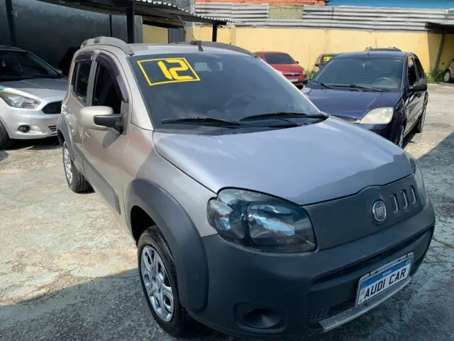 Carro Fiat Uno 2012 Way 1.0 8V (Flex) 4p