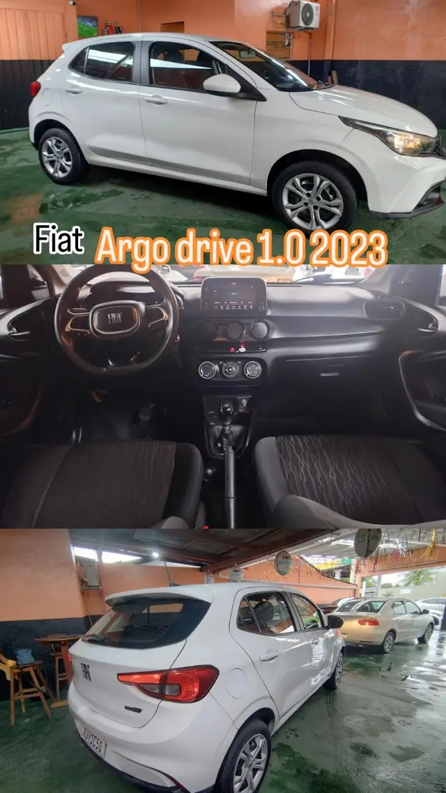 Carro Fiat Argo 2023 Drive 1.0 (Flex)