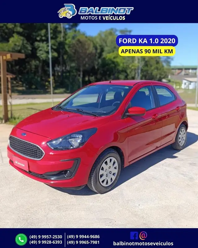 Carro Ford Ka 2020 1.0 SE Plus (Flex)