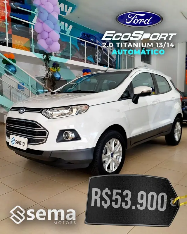 Carro Ford EcoSport 2014 Ecosport Titanium 2.0 16V Powershift (Flex)