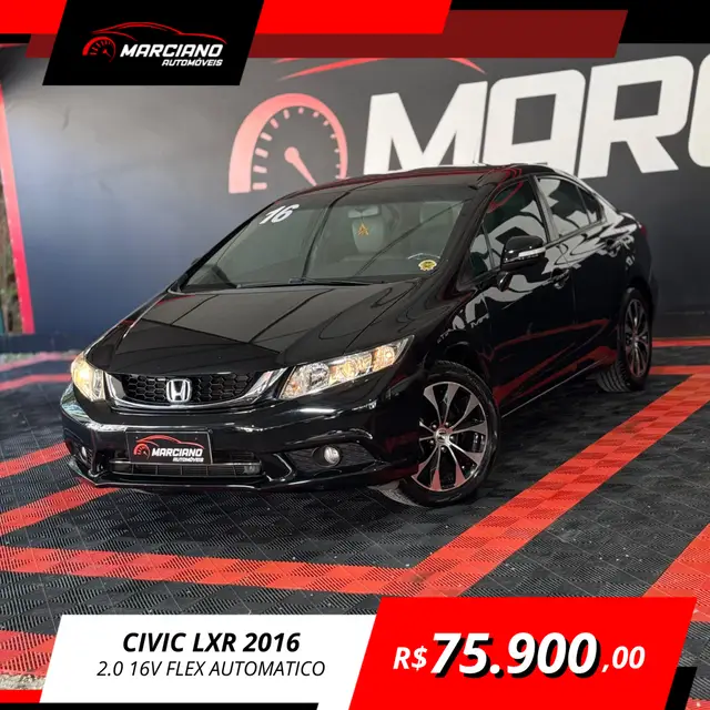 Carro Honda Civic 2016 LXR 2.0 i-VTEC (Aut) (Flex)