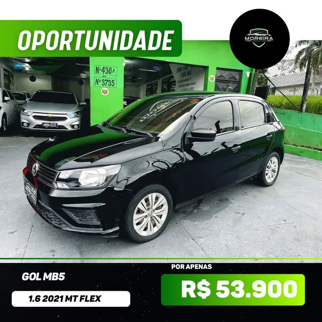 Carro Volkswagen Gol 2021 1.6 (Flex)