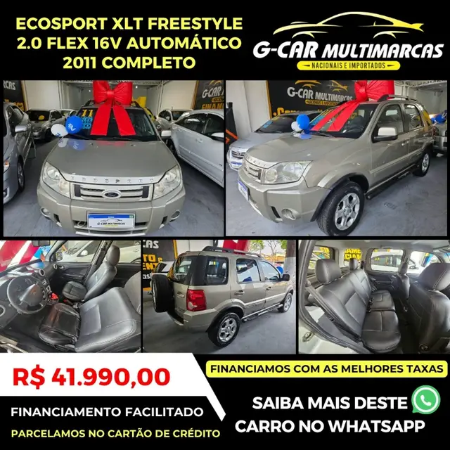 Carro Ford EcoSport 2011 Ecosport XLT 2.0 16V (Flex)