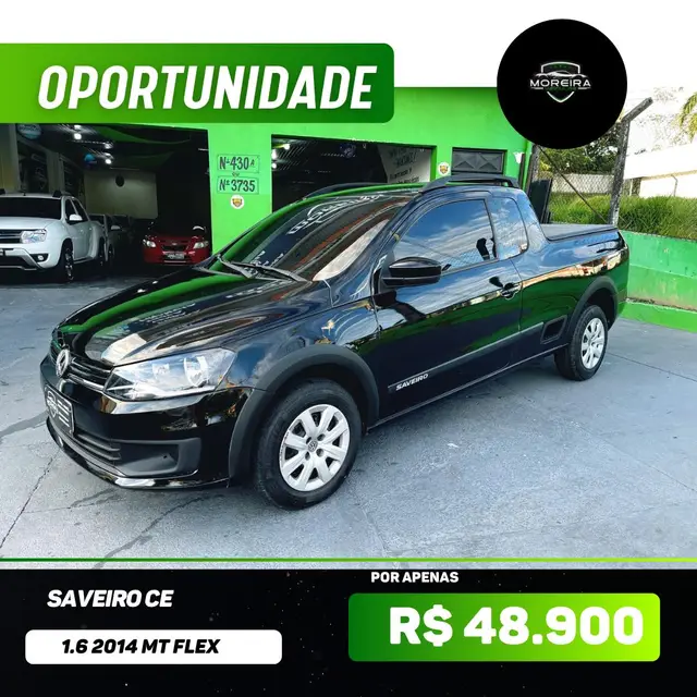 Carro Volkswagen Saveiro 2014 1.6  (Flex) (cab. estendida)