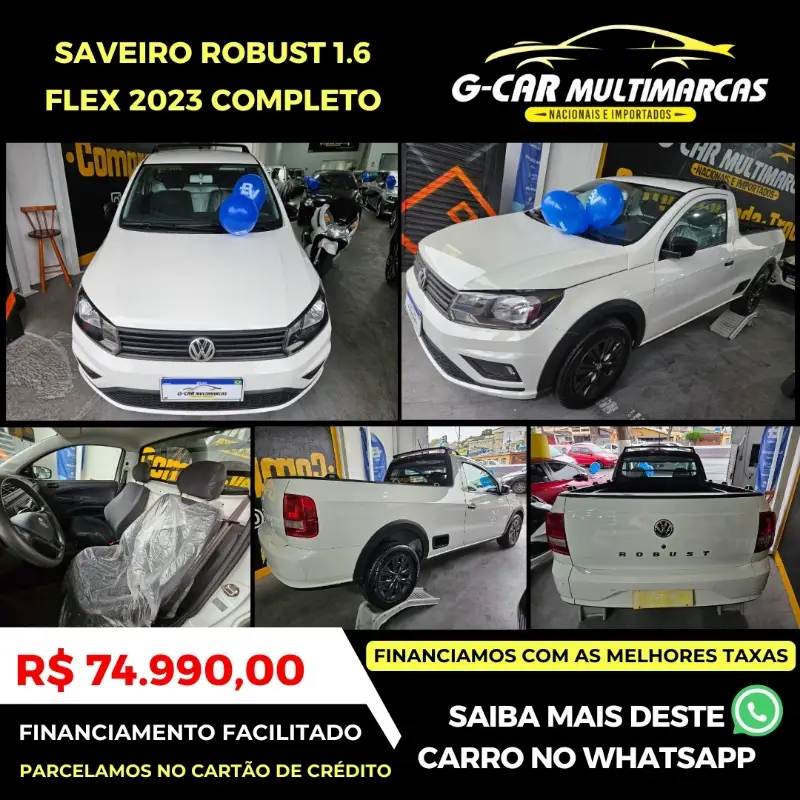 Volkswagen Saveiro Robust 1.6 MSI CS (Flex)