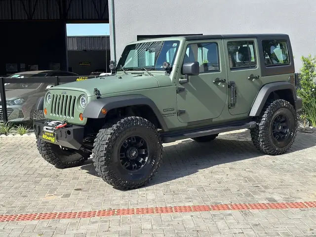 Carro Jeep Wrangler 2012 3.6 4WD Unlimited Sport (Aut)