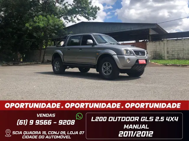 Carro Mitsubishi L200 2012 GL 2.5 4X4